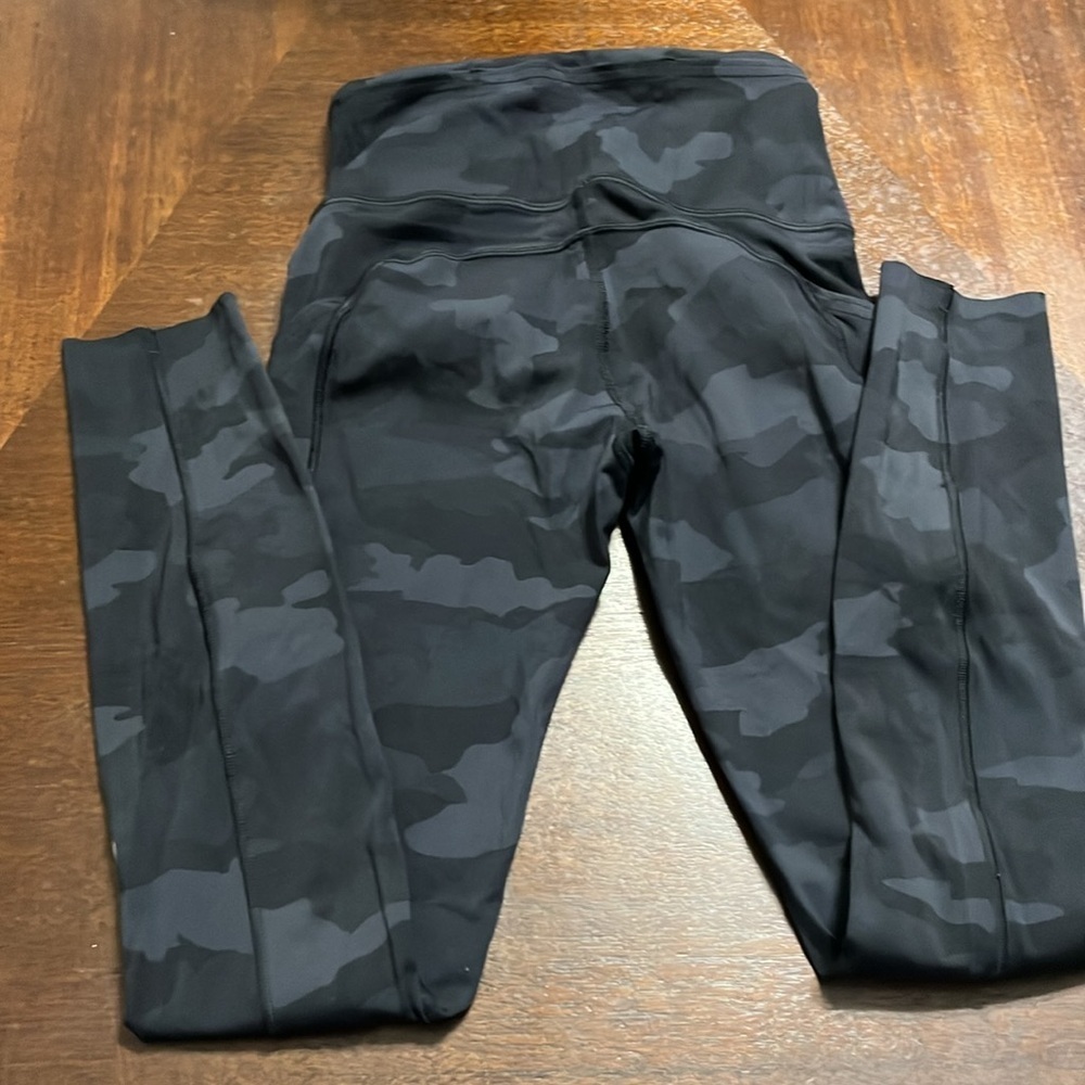 Lululemon fast and free high rice tight heritage camo deep coat multi legging - Picture 6 of 10